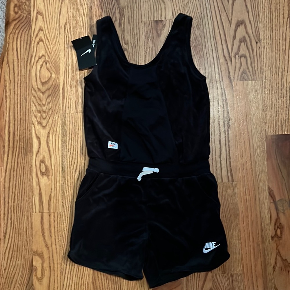 Nike one piece shorts suit
